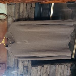 Black & Brown men's 1/4 zip sweater